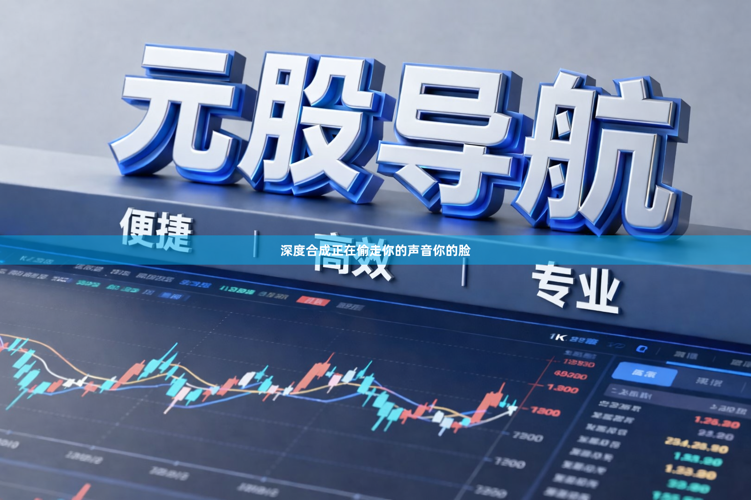 深度合成正在偷走你的声音你的脸