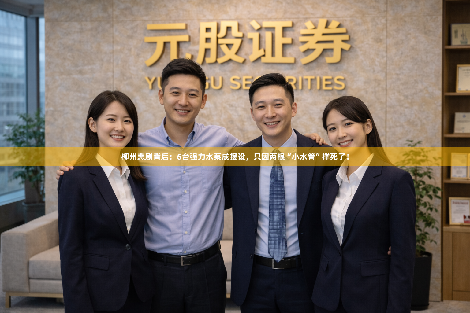 柳州悲剧背后：6台强力水泵成摆设，只因两根“小水管”撑死了！