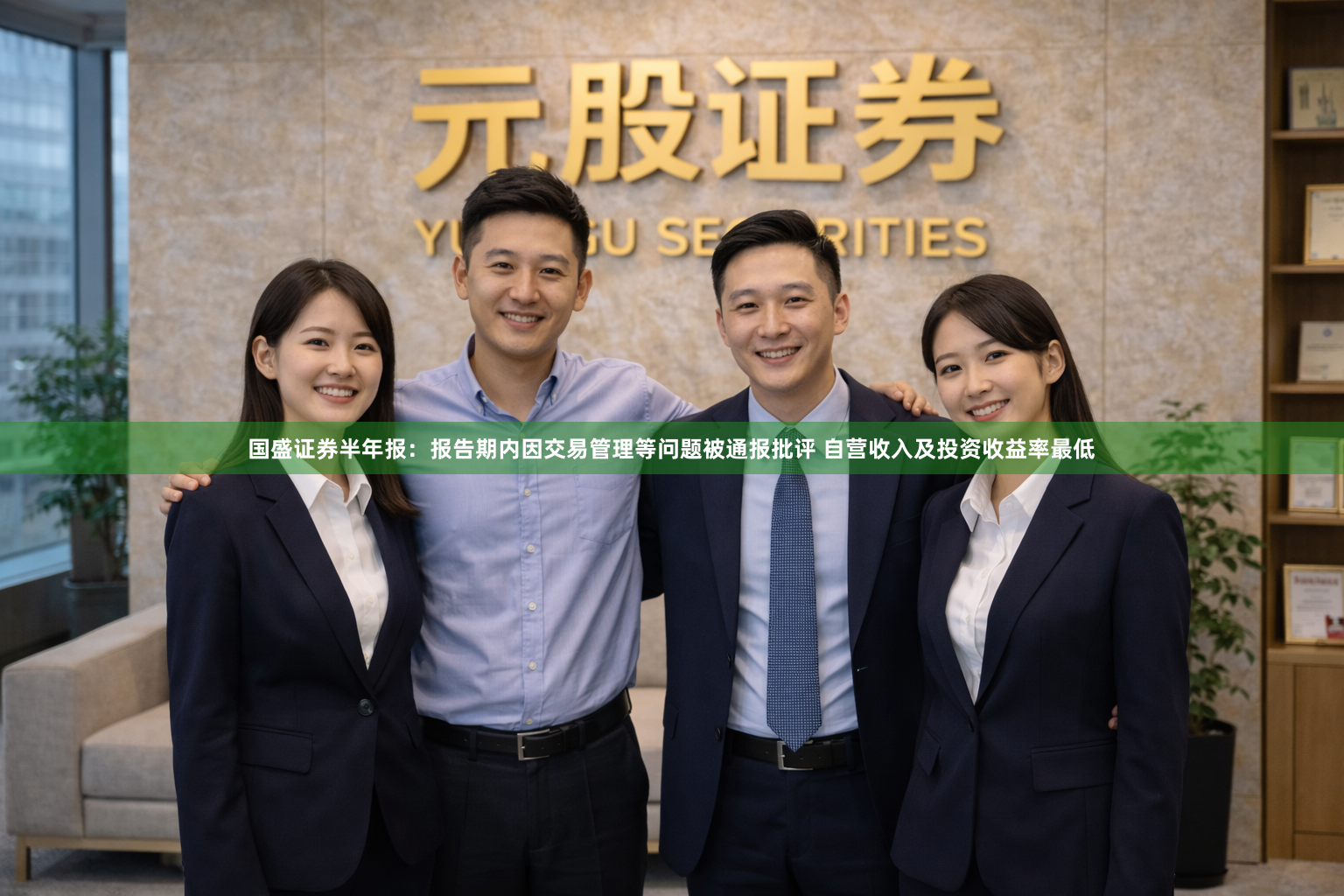 国盛证券半年报：报告期内因交易管理等问题被通报批评 自营收入及投资收益率最低
